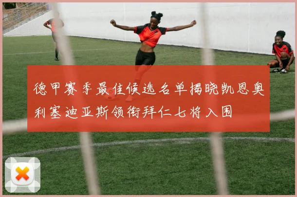 德甲赛季最佳候选名单揭晓凯恩奥利塞迪亚斯领衔拜仁七将入围